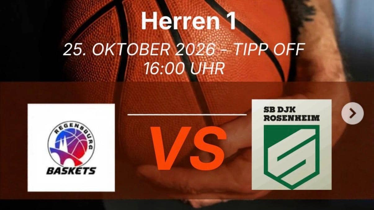 Basketball Heimspiel Regionalliga cover