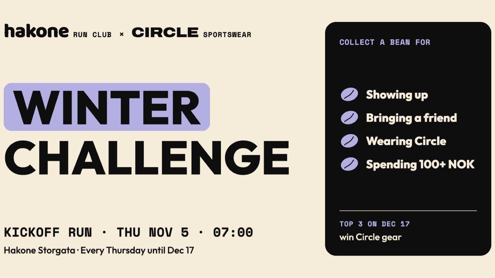 Winter Challenge Kickoff ❄️ cover