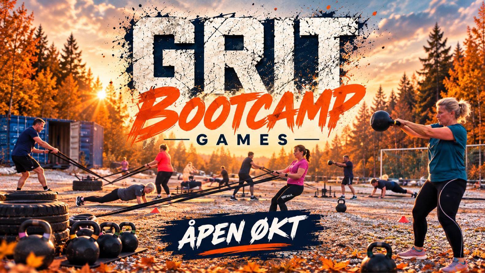 GRIT BOOTCAMP - ÅPEN ØKT cover