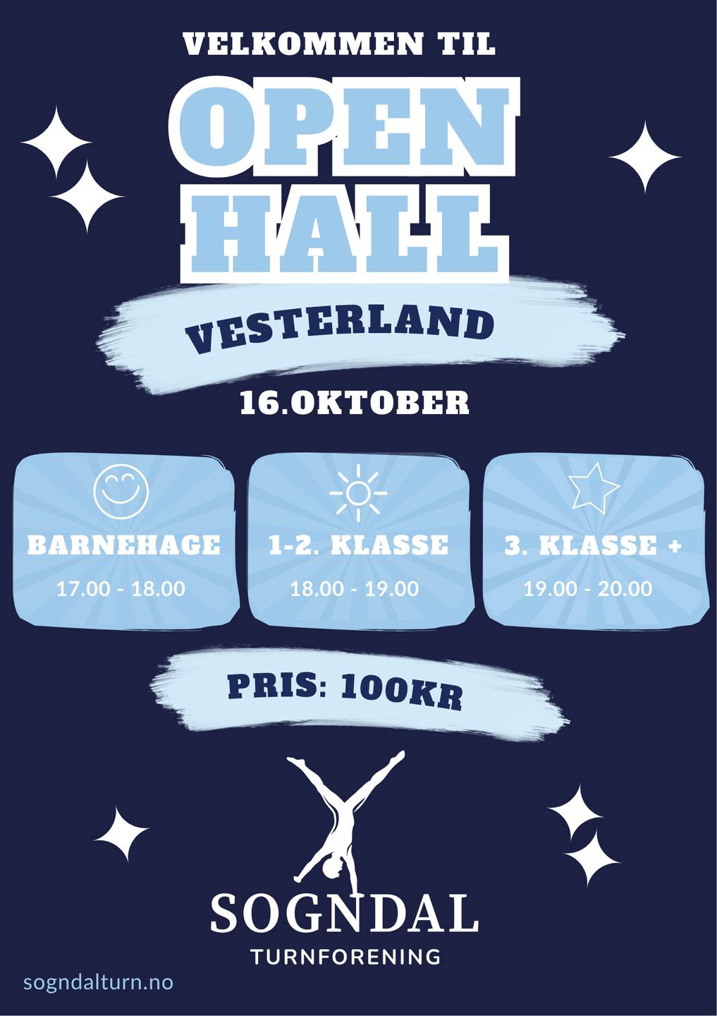 Open hall STF 16. oktober cover