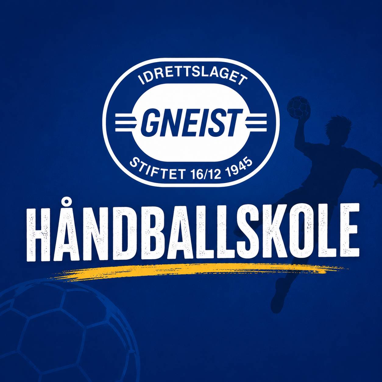 Håndballskole høstferien 2026 cover