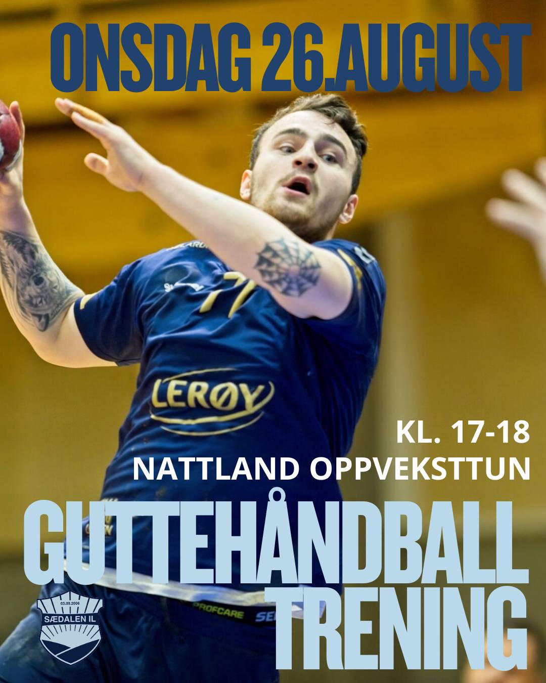 Guttehåndballtrening🤾 cover
