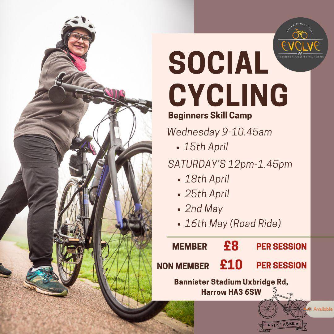 Social Cycling Session Booking cover