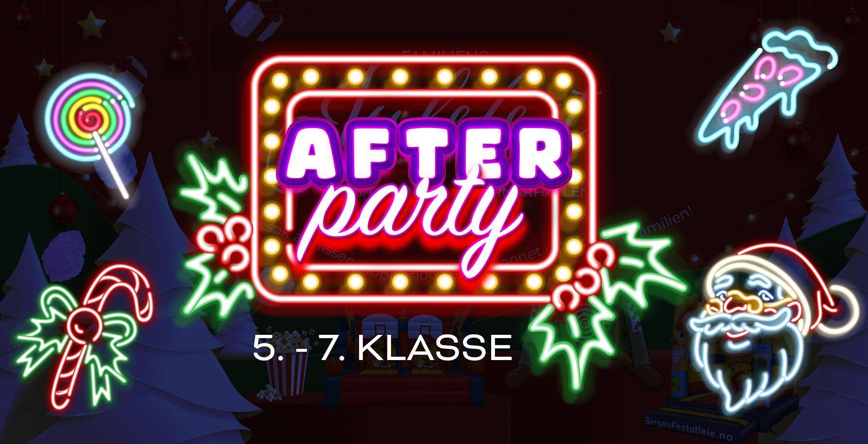 AFTERPARTY for 5. - 7. klassinger cover