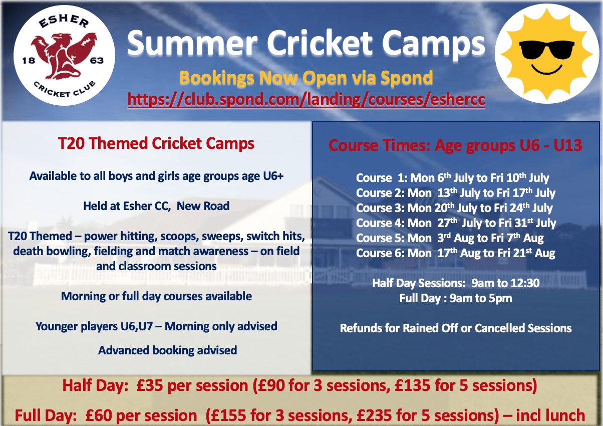 Esher Cricket Club cover