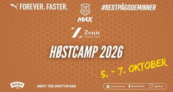 MAX Zenit Høstcamp 2026 cover