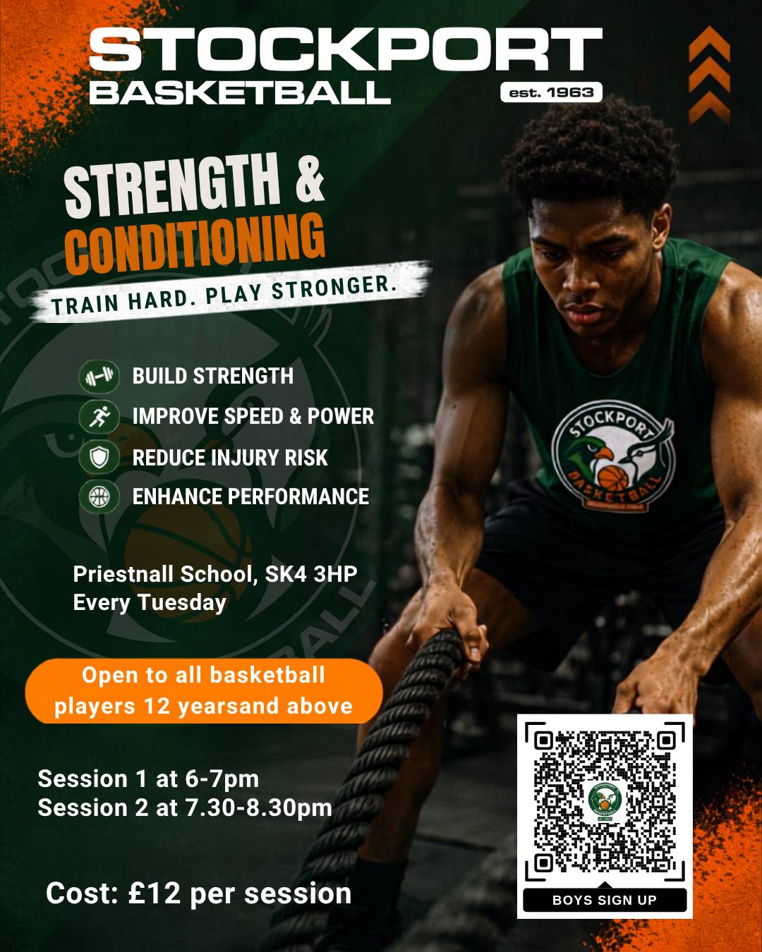 Boys Strength and conditioning October 2026 cover