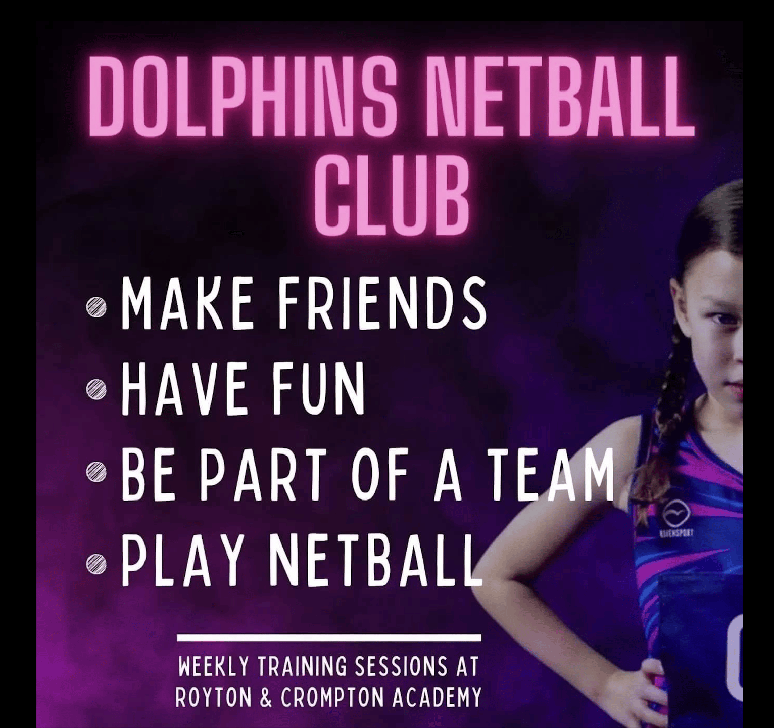 Dolphins Netball Club cover