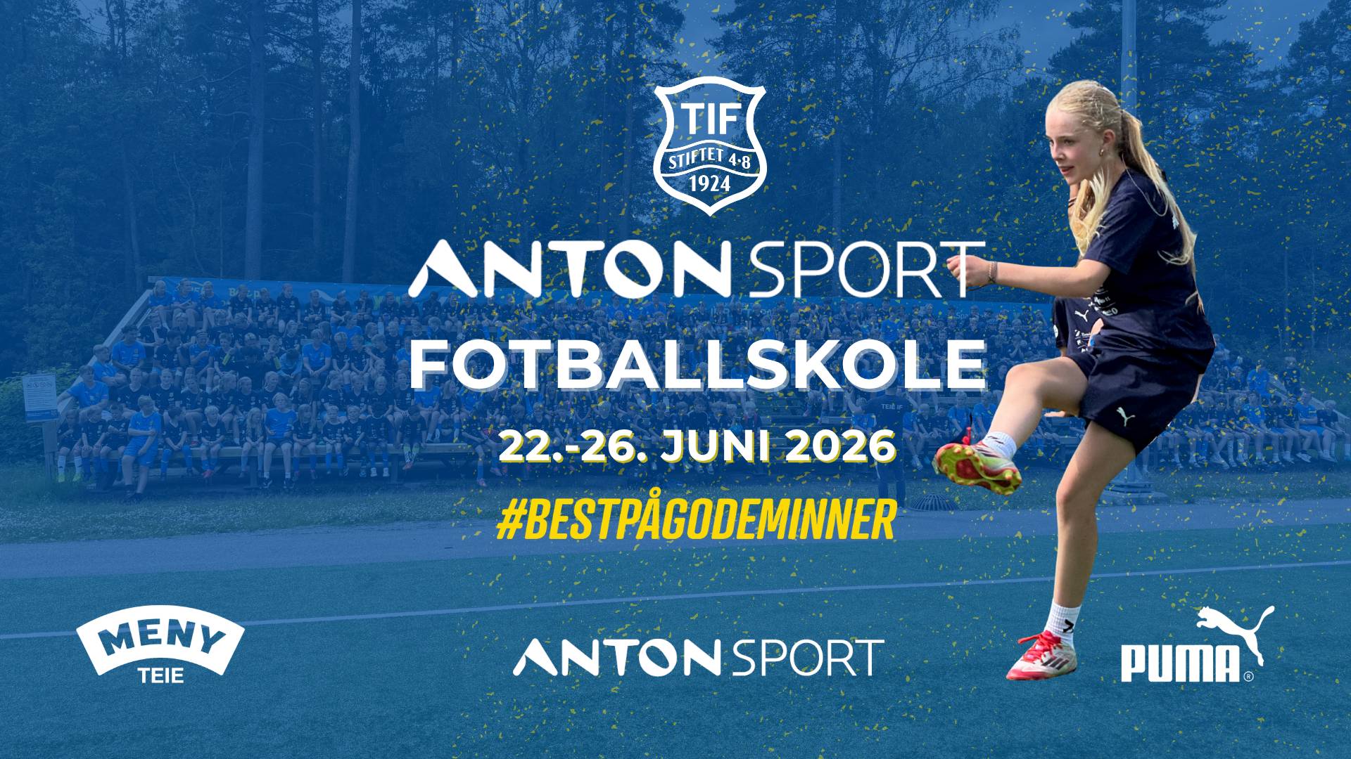 Anton Sport Teie Fotballskole 2026 cover