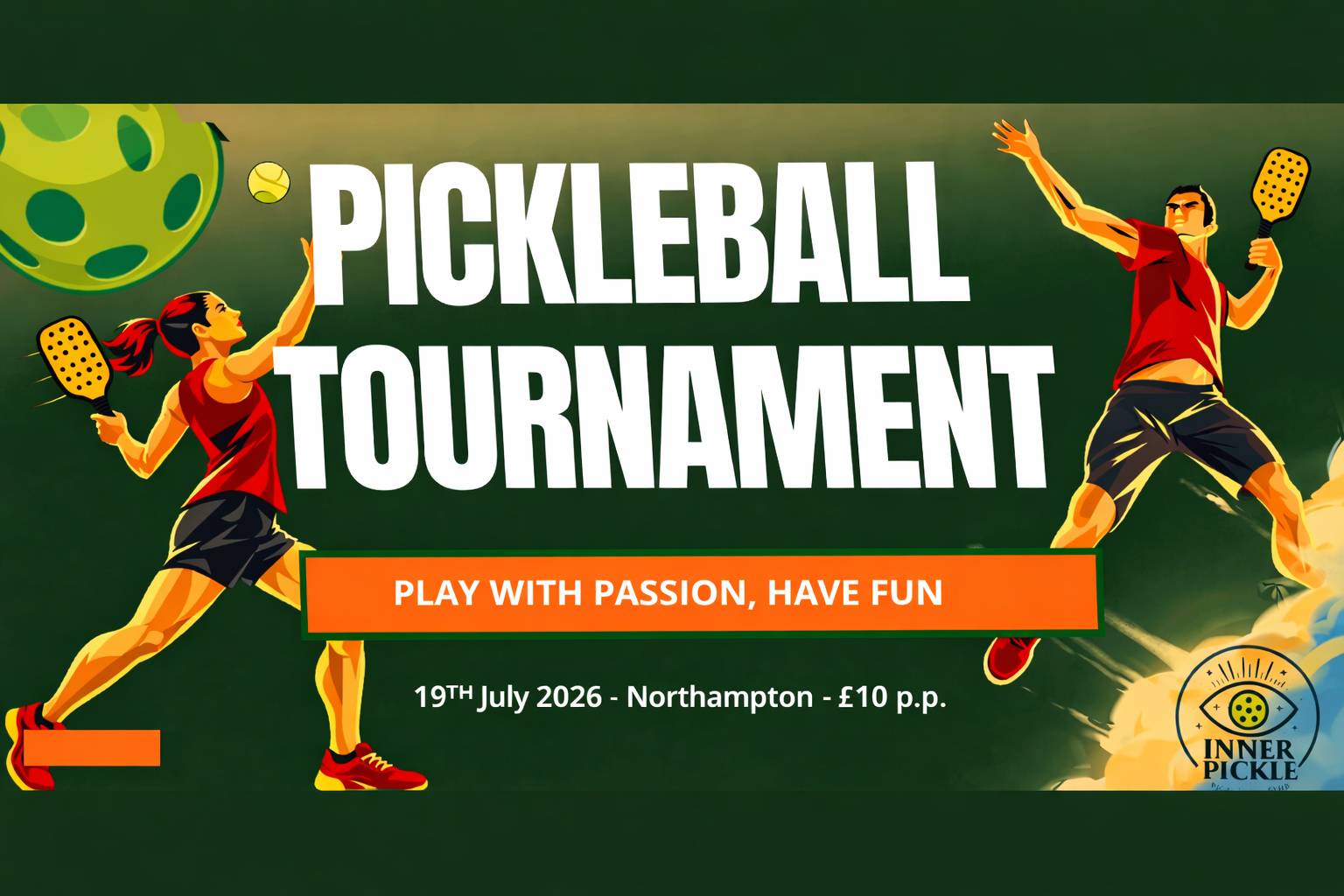Pickleball Tournament - 19th July 2026 cover