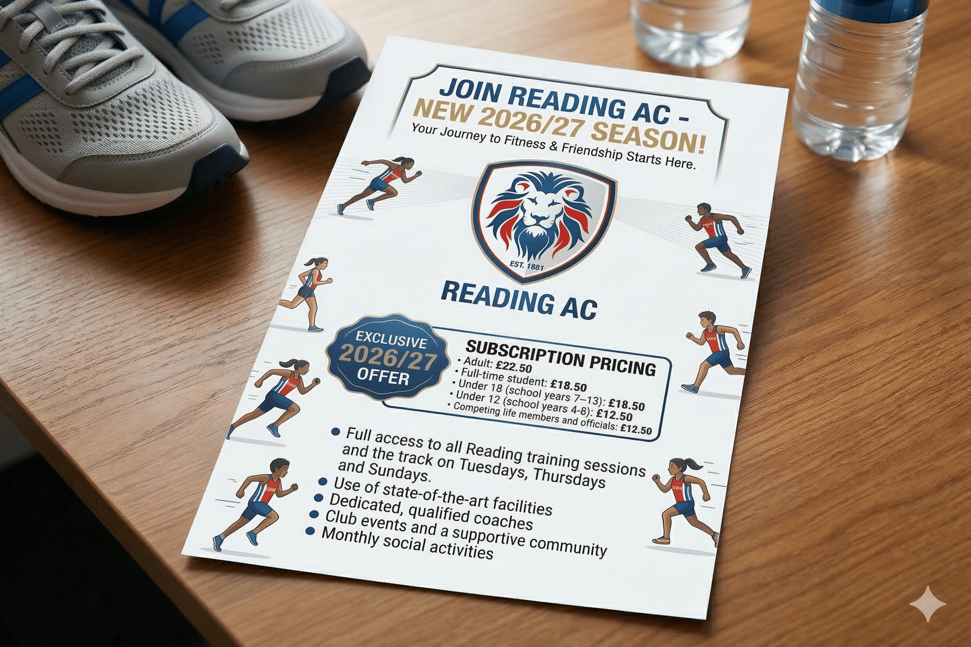 2026-27 Combined membership and training subscription Monthly payments cover