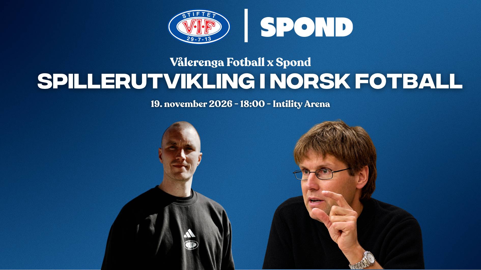 Spillerutvikling i norsk fotball – en kveld for trenere og lagledere cover