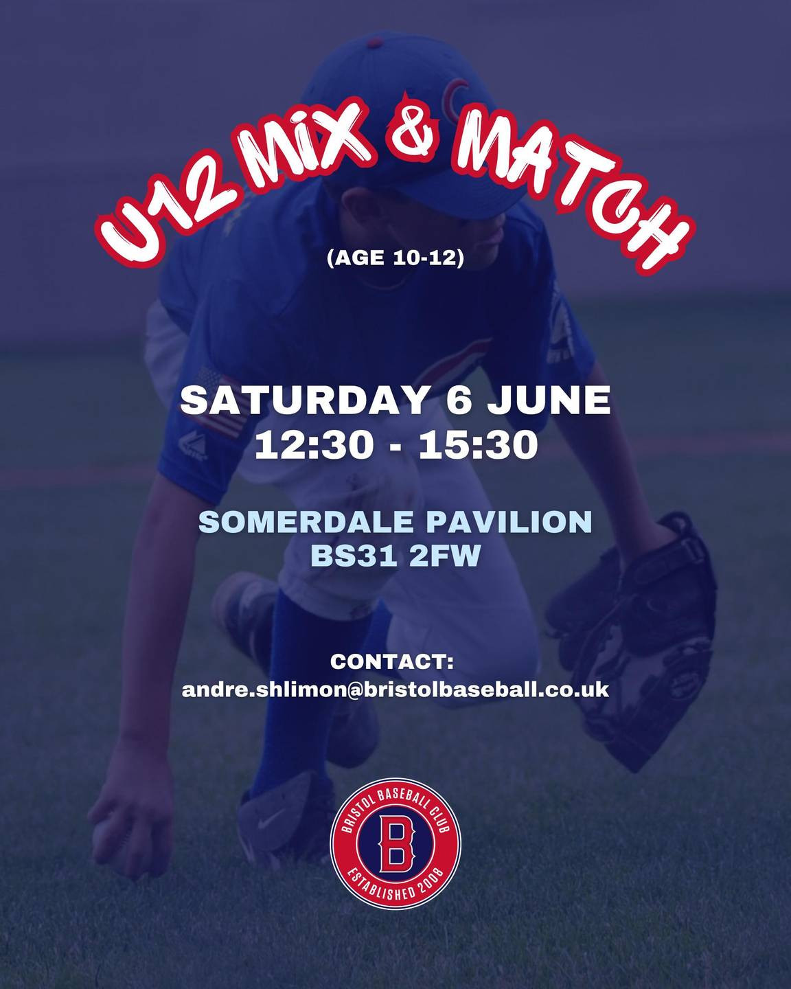Bristol Baseball U12 Mix & Match Day cover