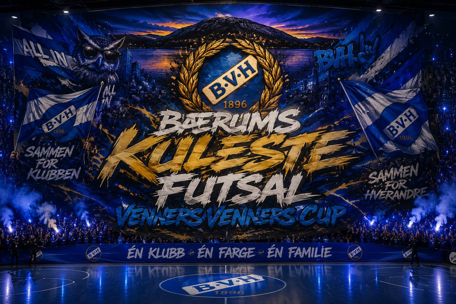 BVH Venners venners Futsal cup cover