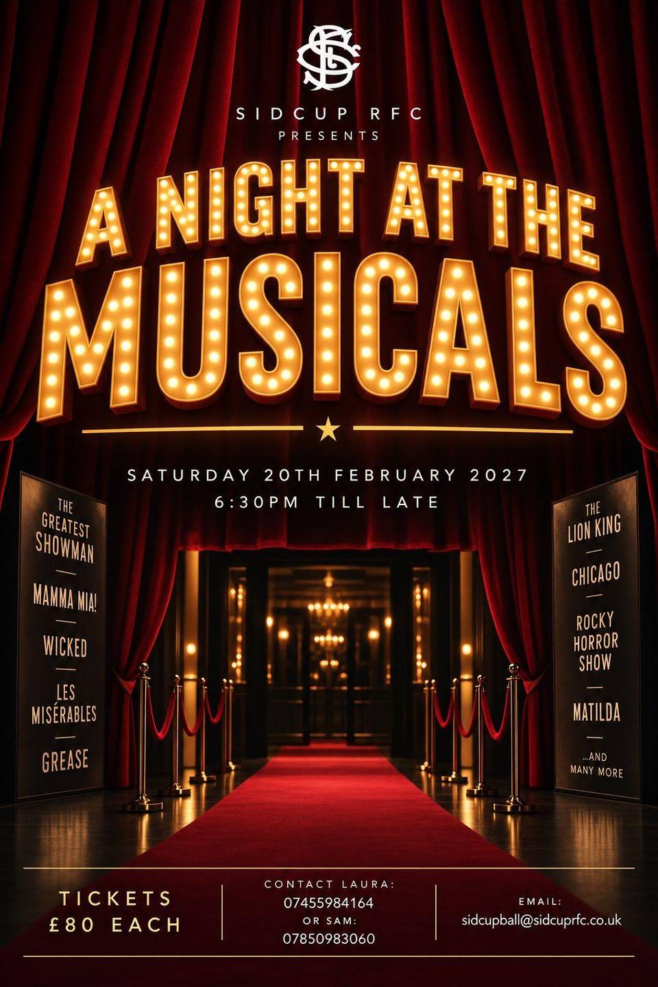 A Night at the Musicals cover