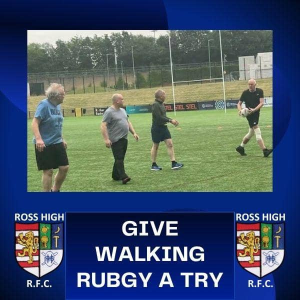 🏉 WALKING RUGBY at Ross High RFC 🏉 cover