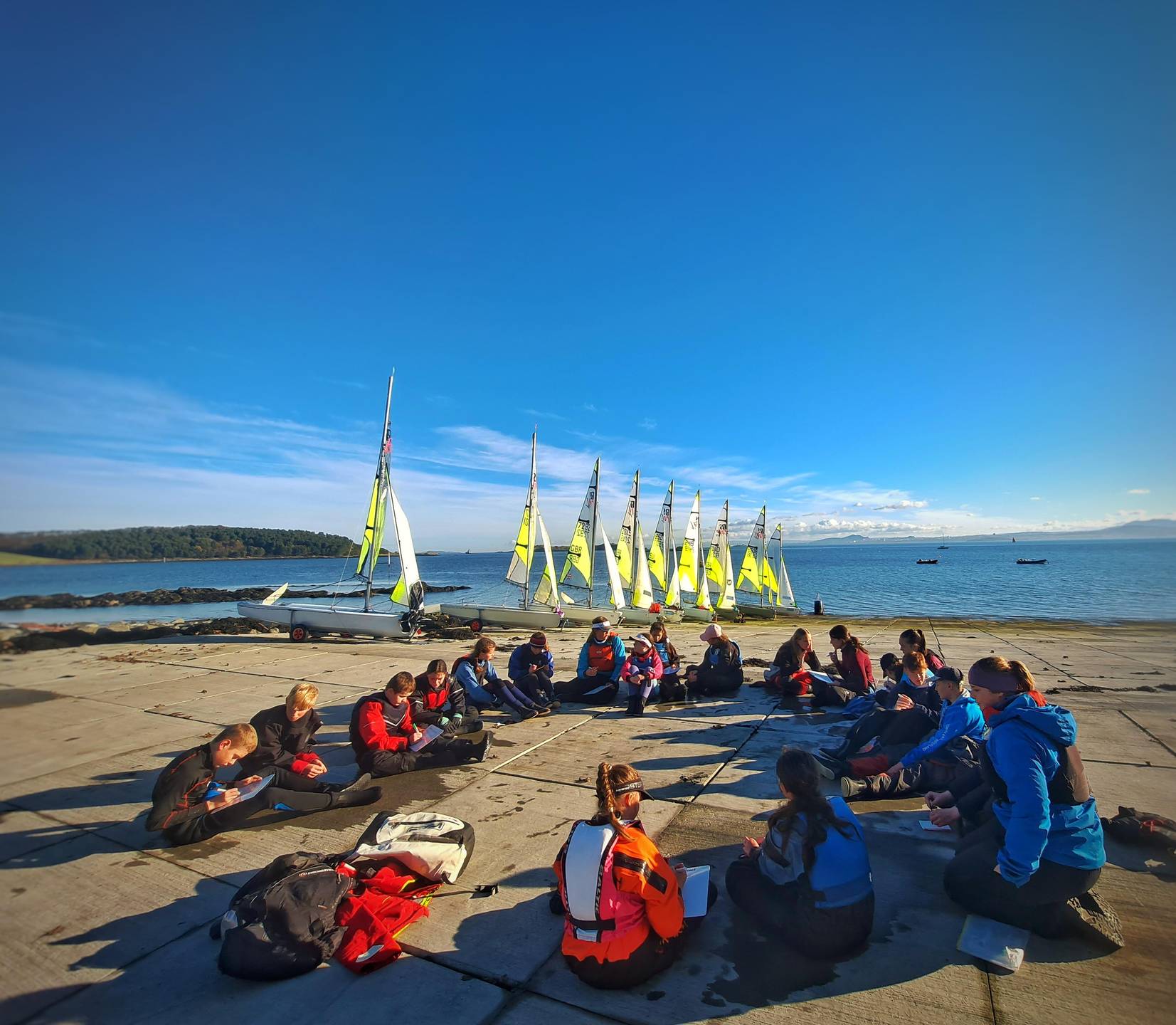 RYAS Open Training Weekend 1 - Dalgety Bay RS FEVA cover