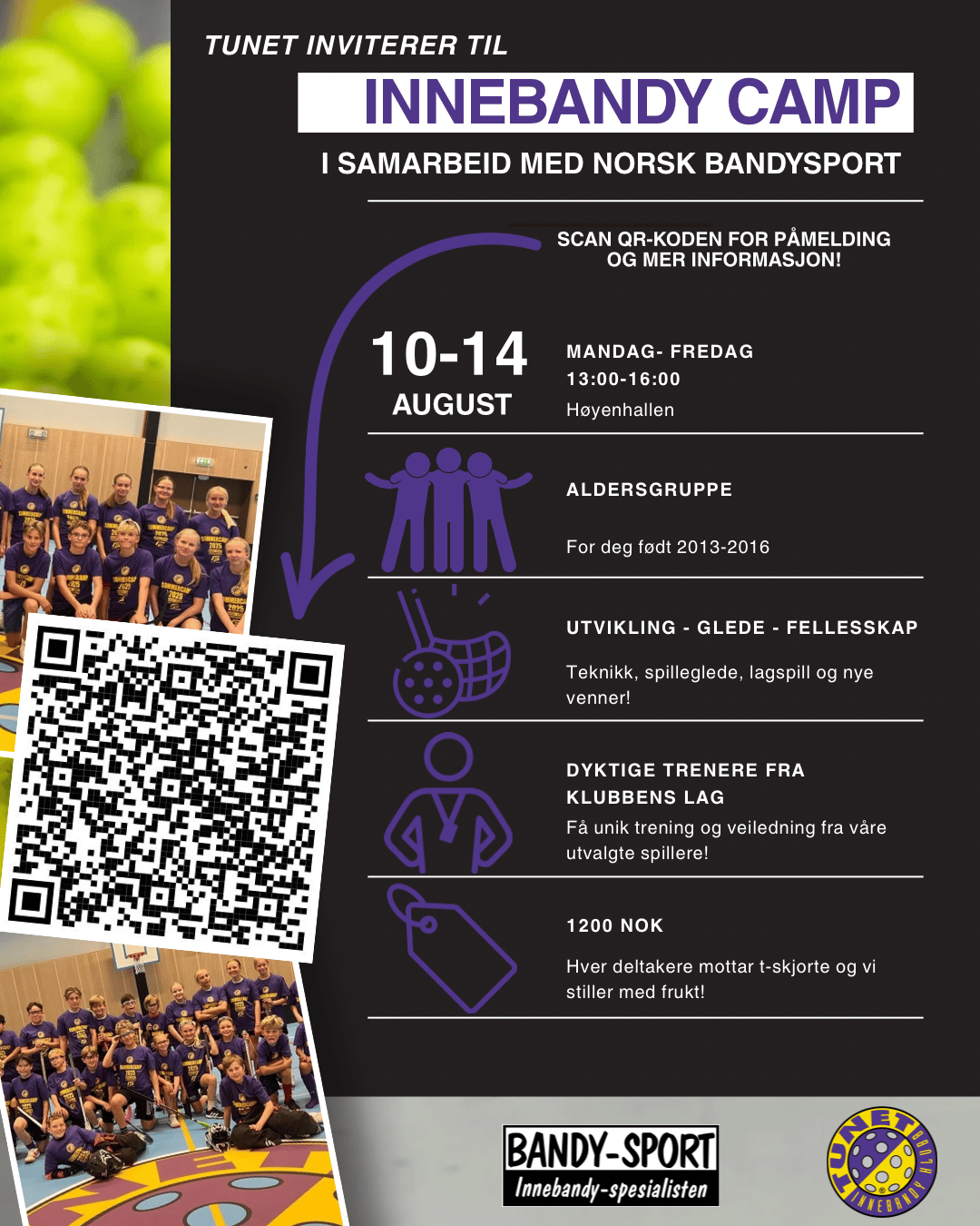 Tunet Innebandycamp cover