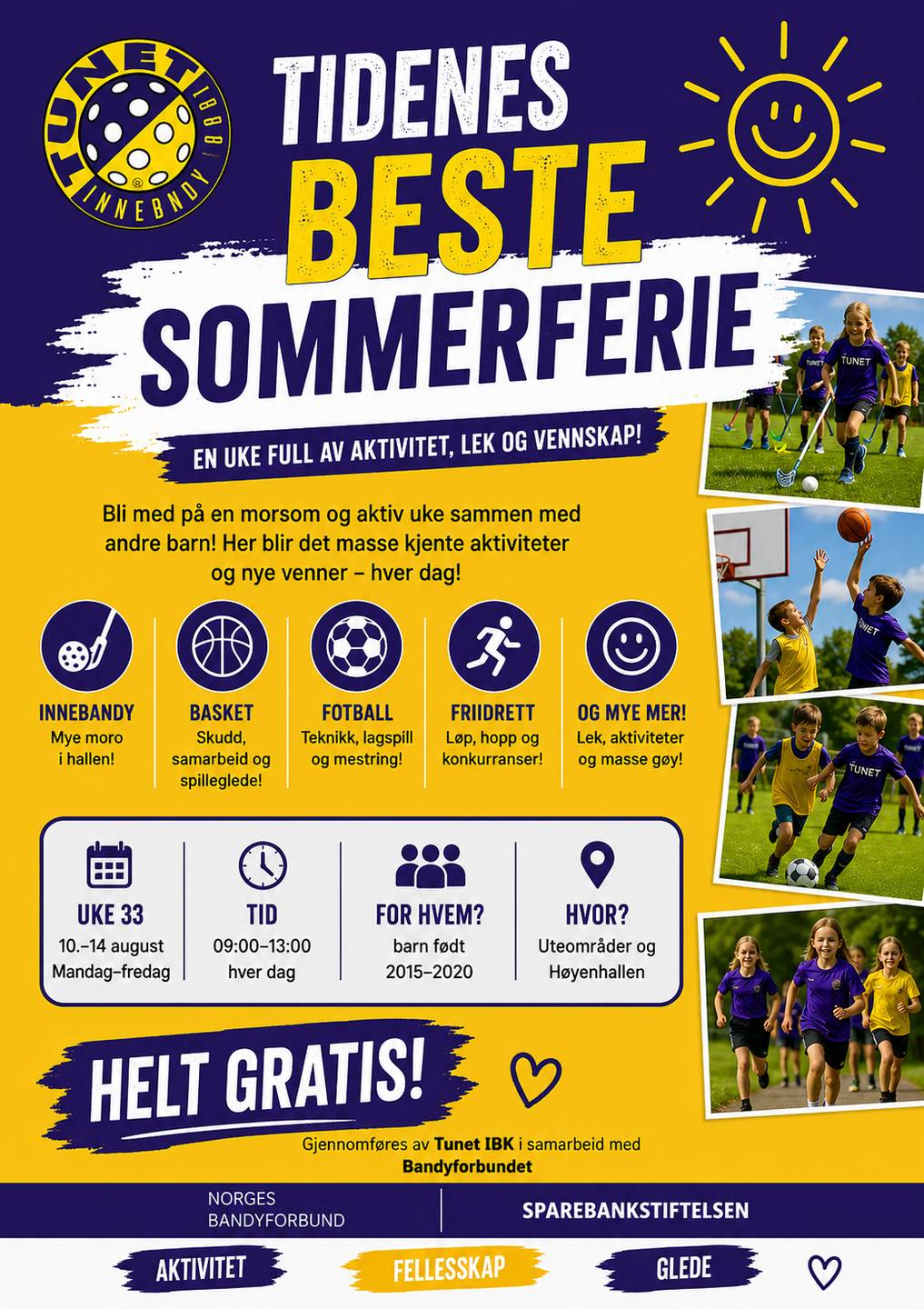 Aktivitetsuke: Tidenes beste sommerferie cover