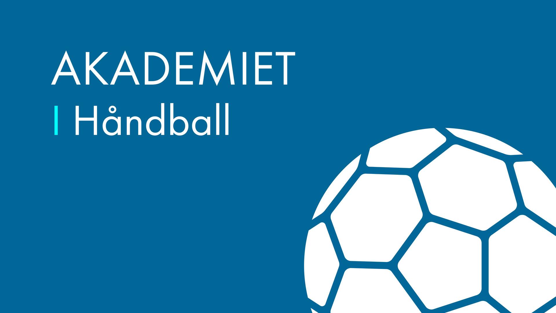 Akademiet Håndball skoleåret 2026-27 cover