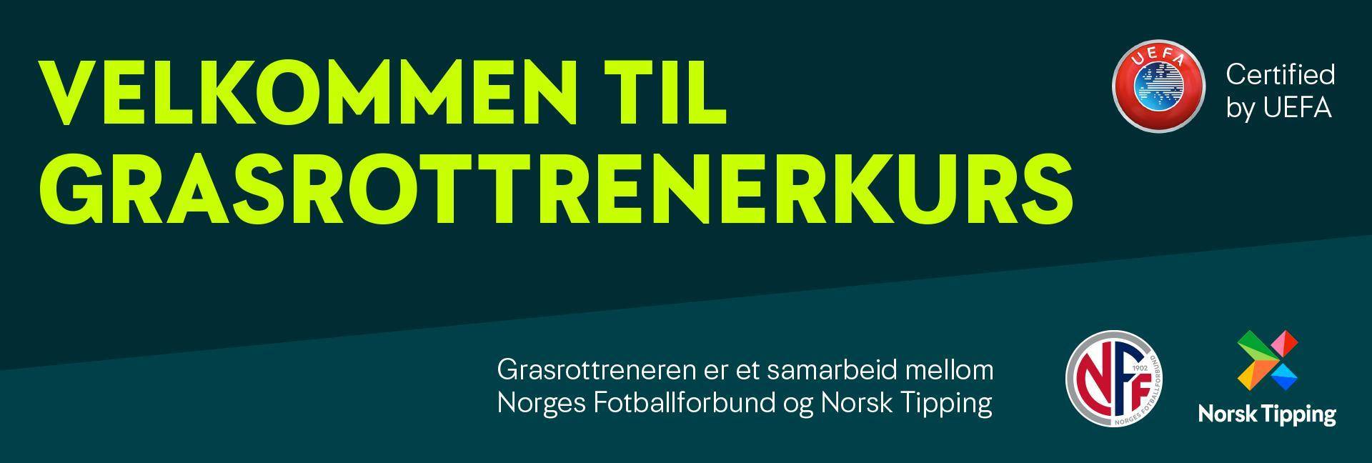 Fotballtrenerkurs 2026/2027 cover