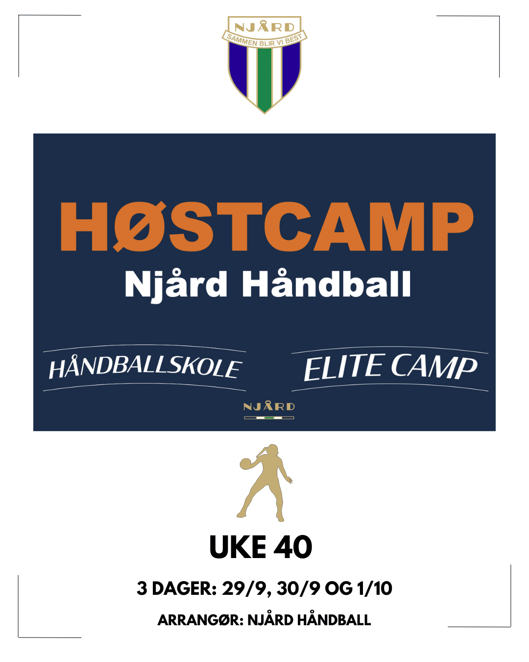 500/3912 - Njårds høstcamp 2026 cover