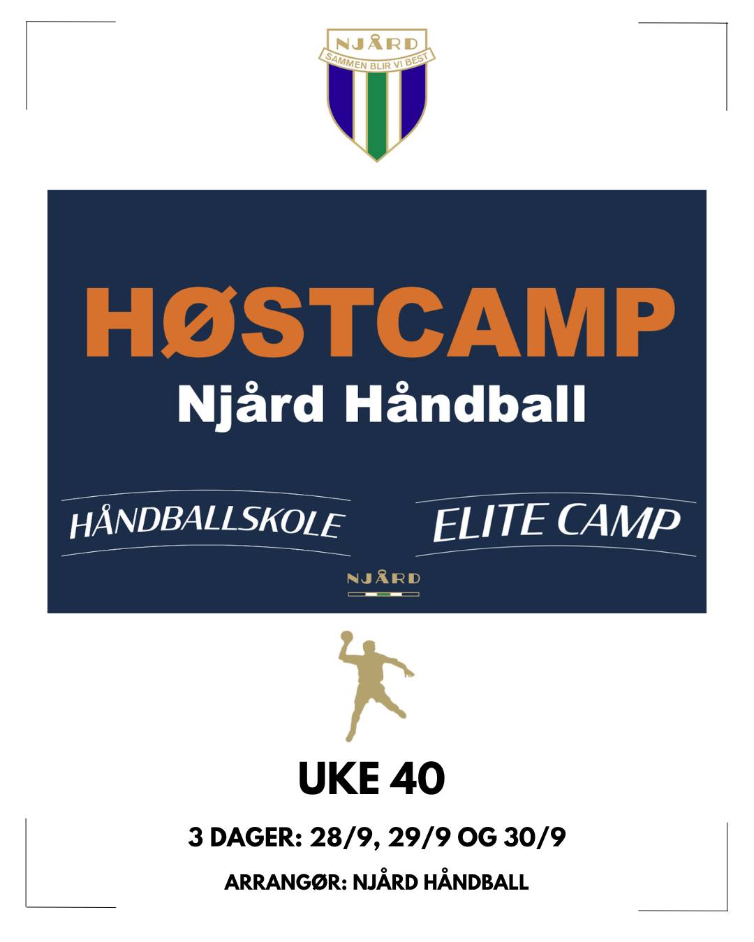 500/3931 - Njårds høstcamp 2026 cover