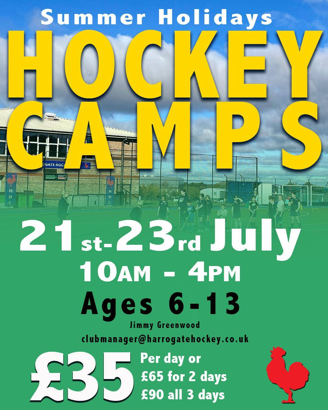 Hockey Camp : 6 - 13 years Summer 2026 cover