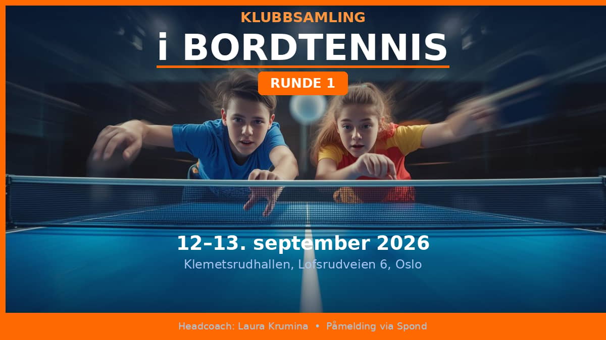 Bordtennis Klubb Samling cover