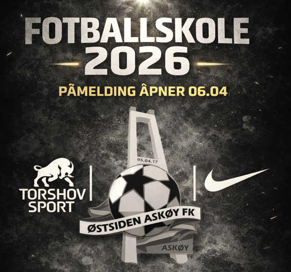 Fotballskole 2026 Østsiden Askøy cover