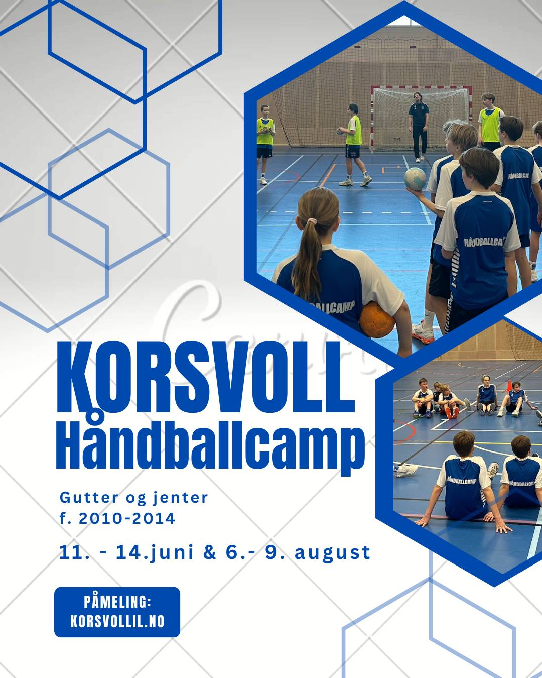 Håndballcamp 11.-14 juni og 6.-9. august (2010-2014) cover