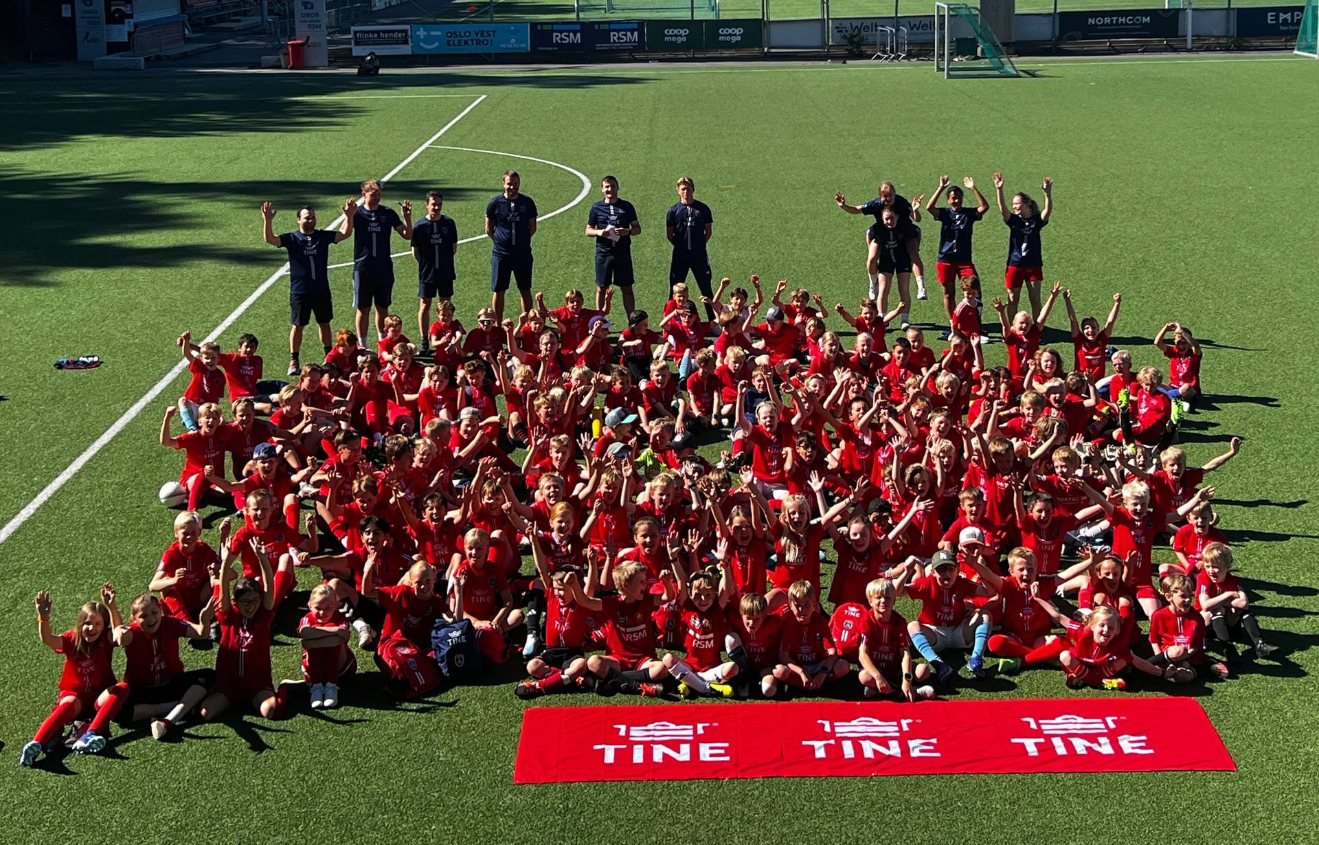 Tine Fotballskole sommeren 2026 cover