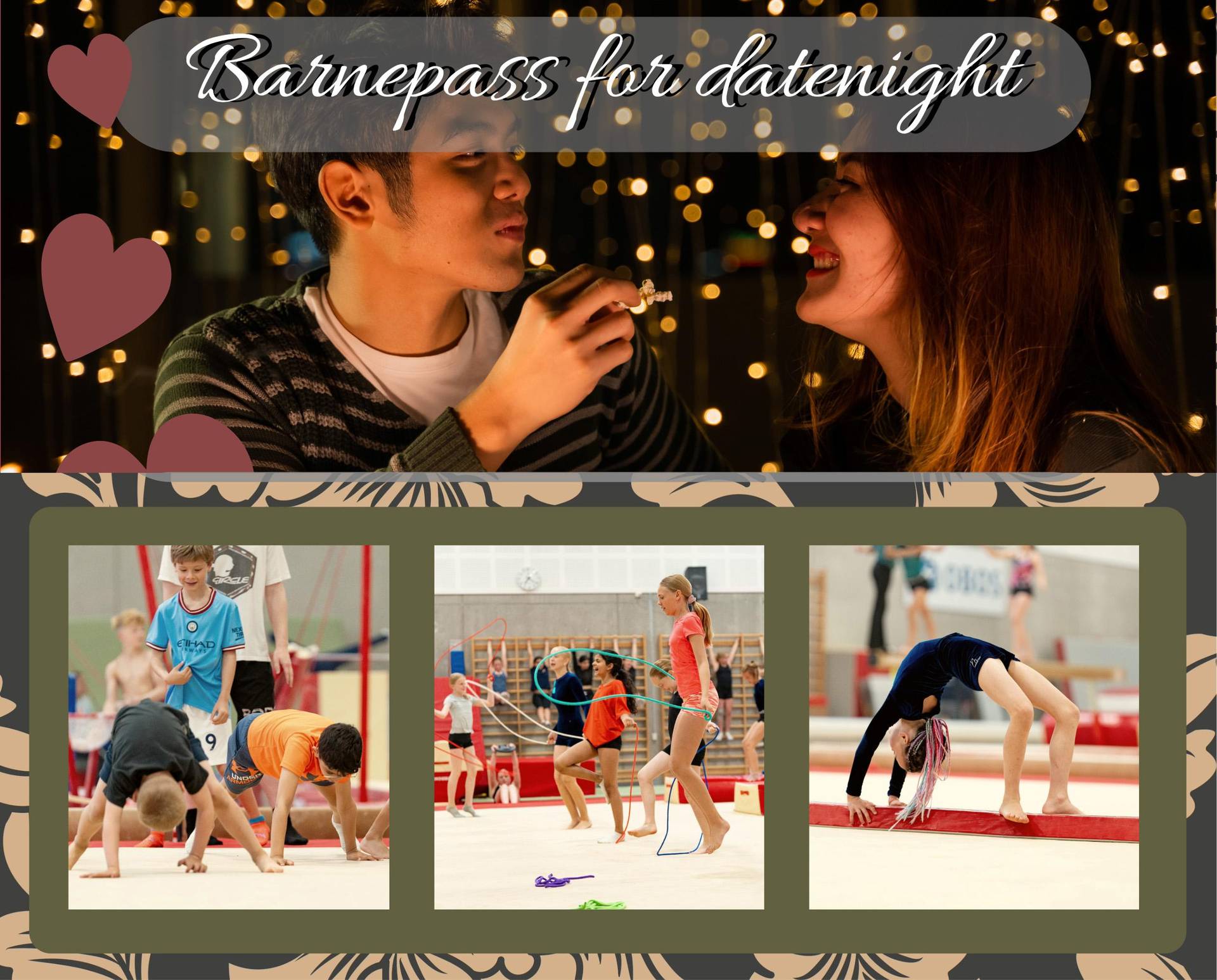 Datenight med barnepass 09.05.2026 :-) cover