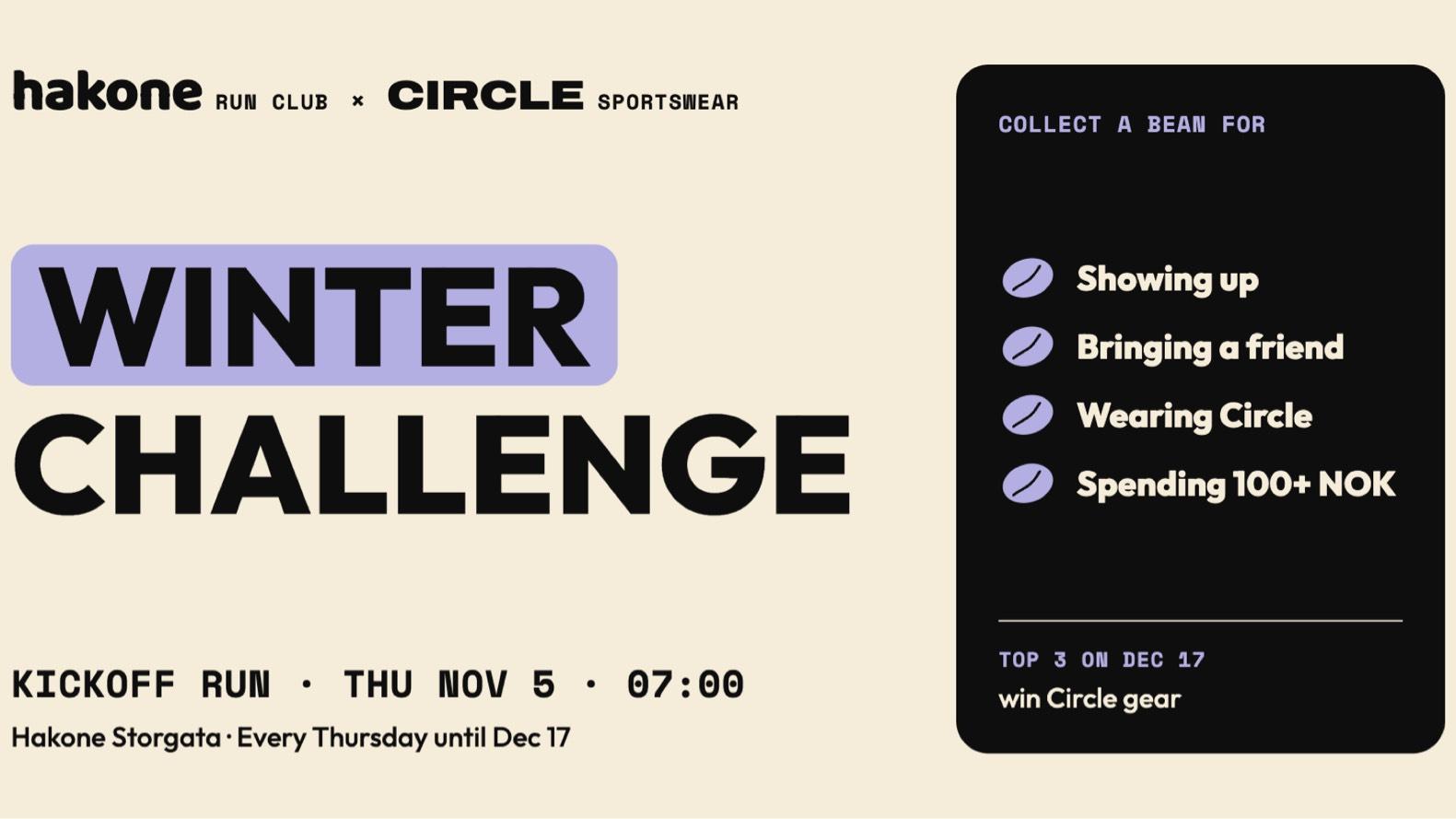 Winter Challenge Kickoff ❄️ cover