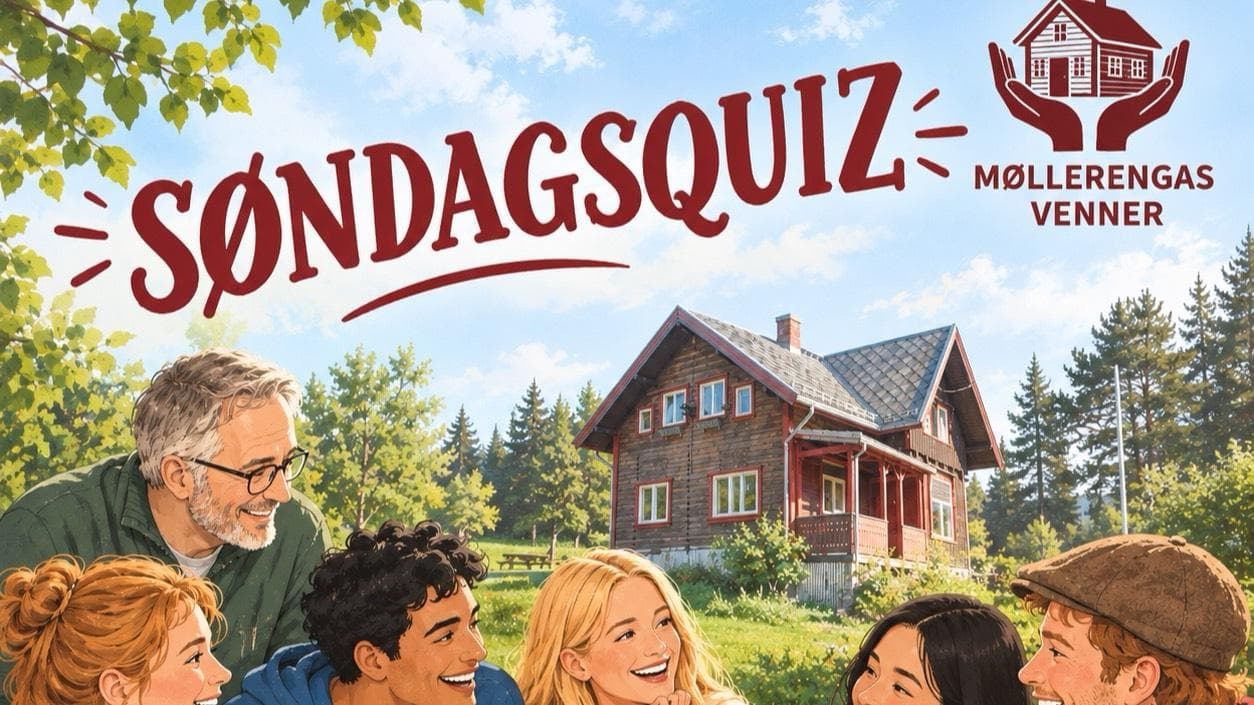 Søndagsquiz på Møllerenga  cover