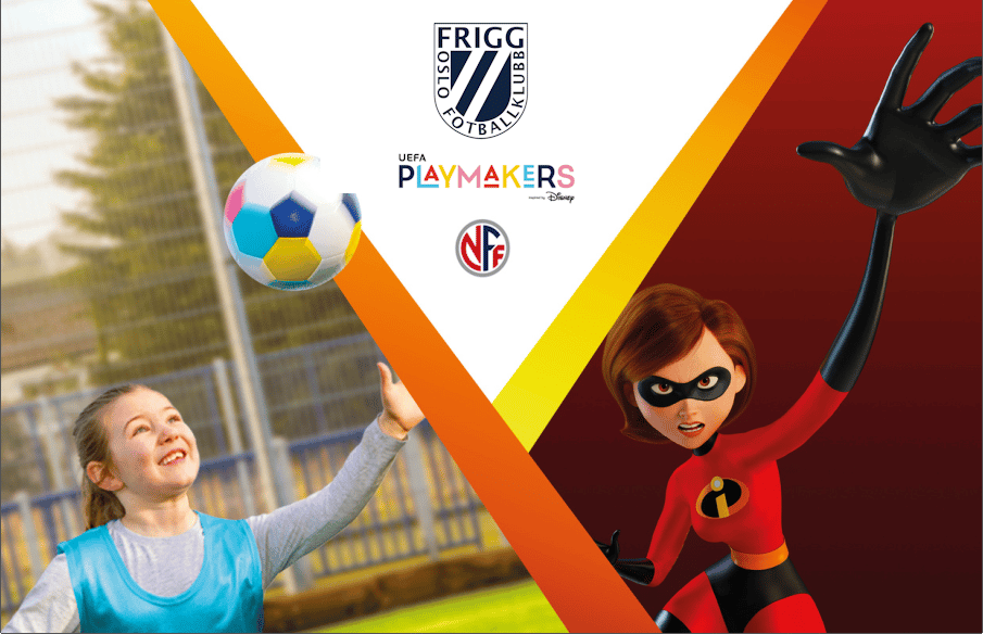 Frigg UEFA Playmakers Jenter 2026 Høst cover