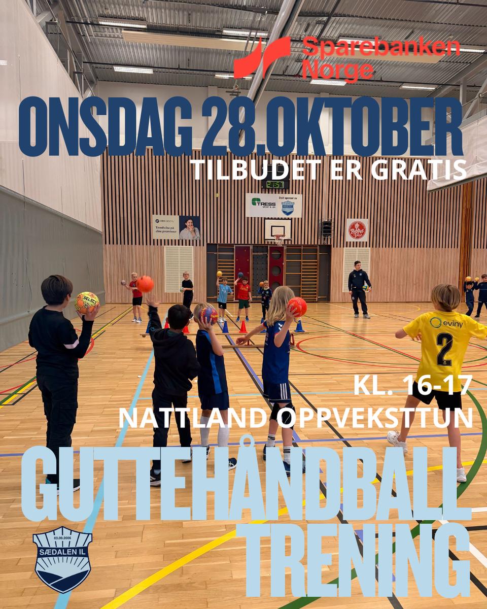 Guttehåndballtrening🤾 cover