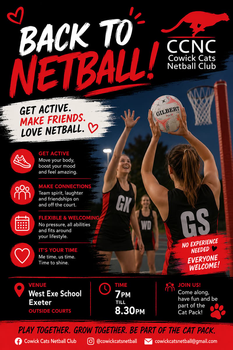 Back to Netball Sessions cover