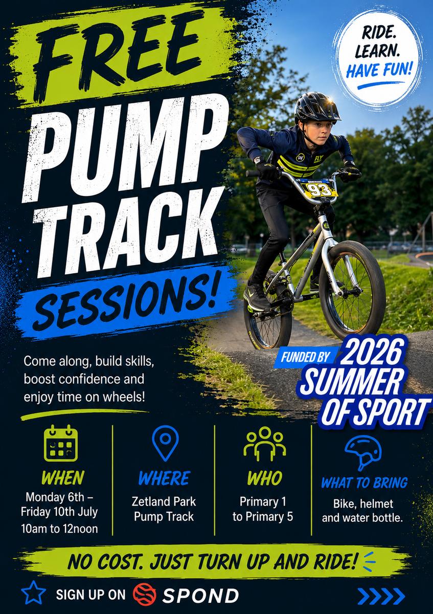 FREE Pump Track Sessions (Week 2) cover