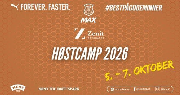 MAX Zenit Høstcamp 2026 cover