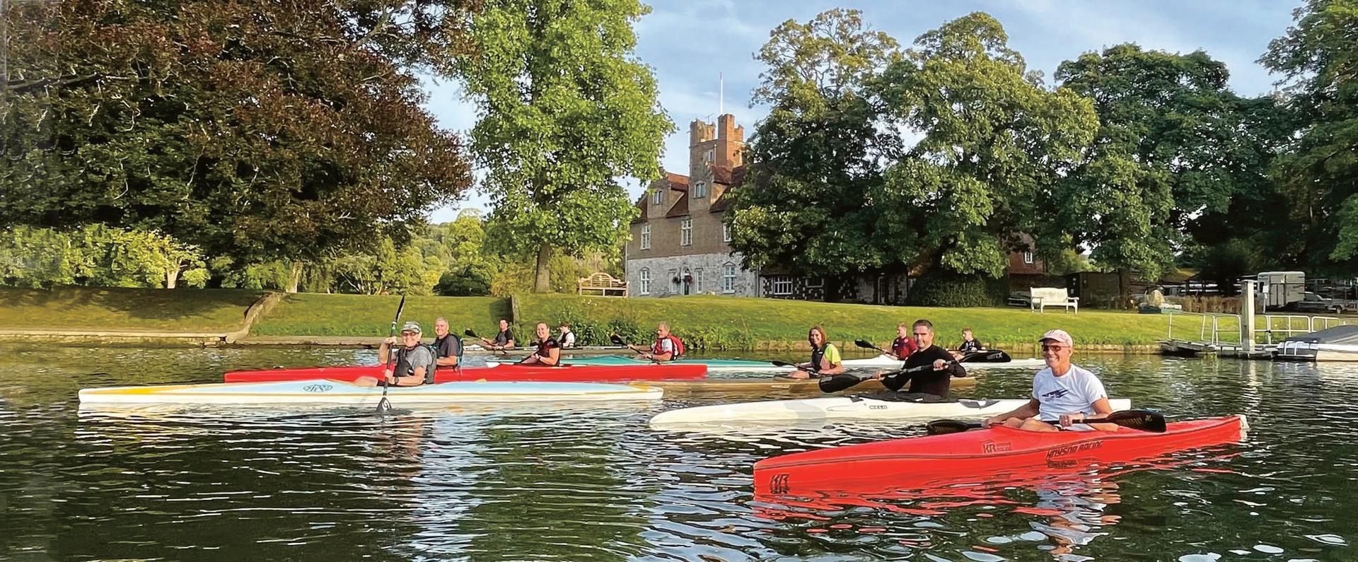Learn to paddle a racing kayak (week commencing 20 July 2026) cover