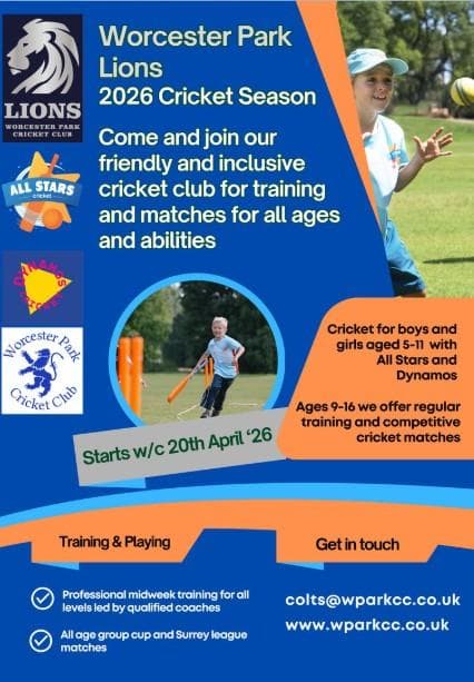 WPCC Cricket Club - Summer 2026 cover