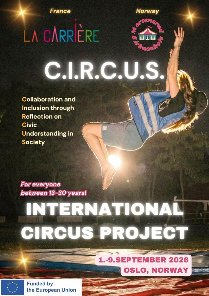 C.I.R.C.U.S. - Erasmus + International Circus Youth Project cover