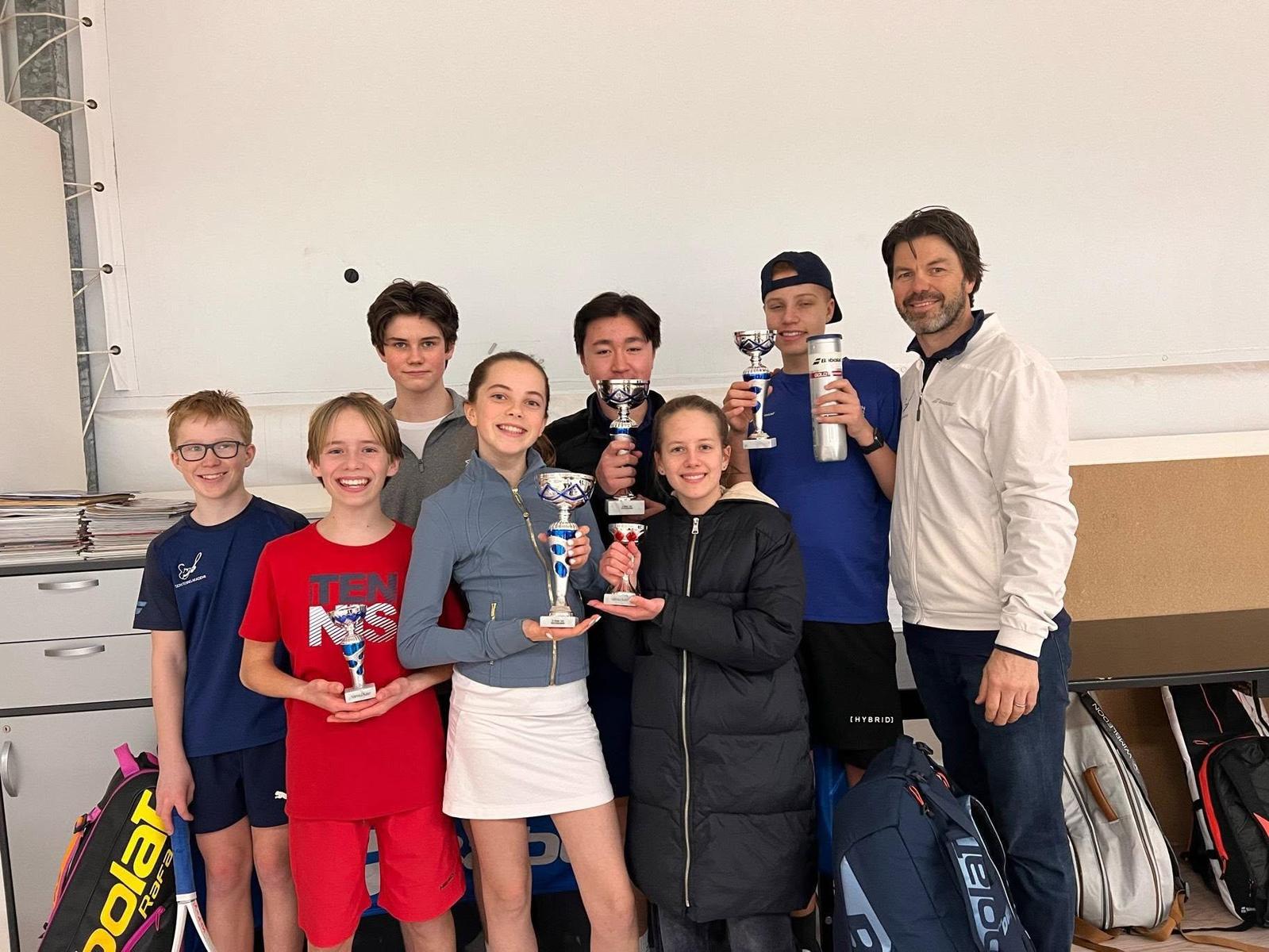 Tennistrening for juniorer 5.kl -3.vgs høst 2026 cover