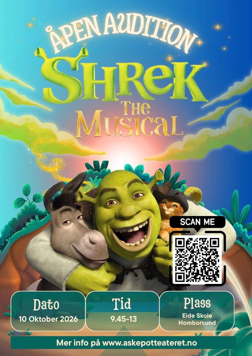 Shrek the Musical - Audition cover