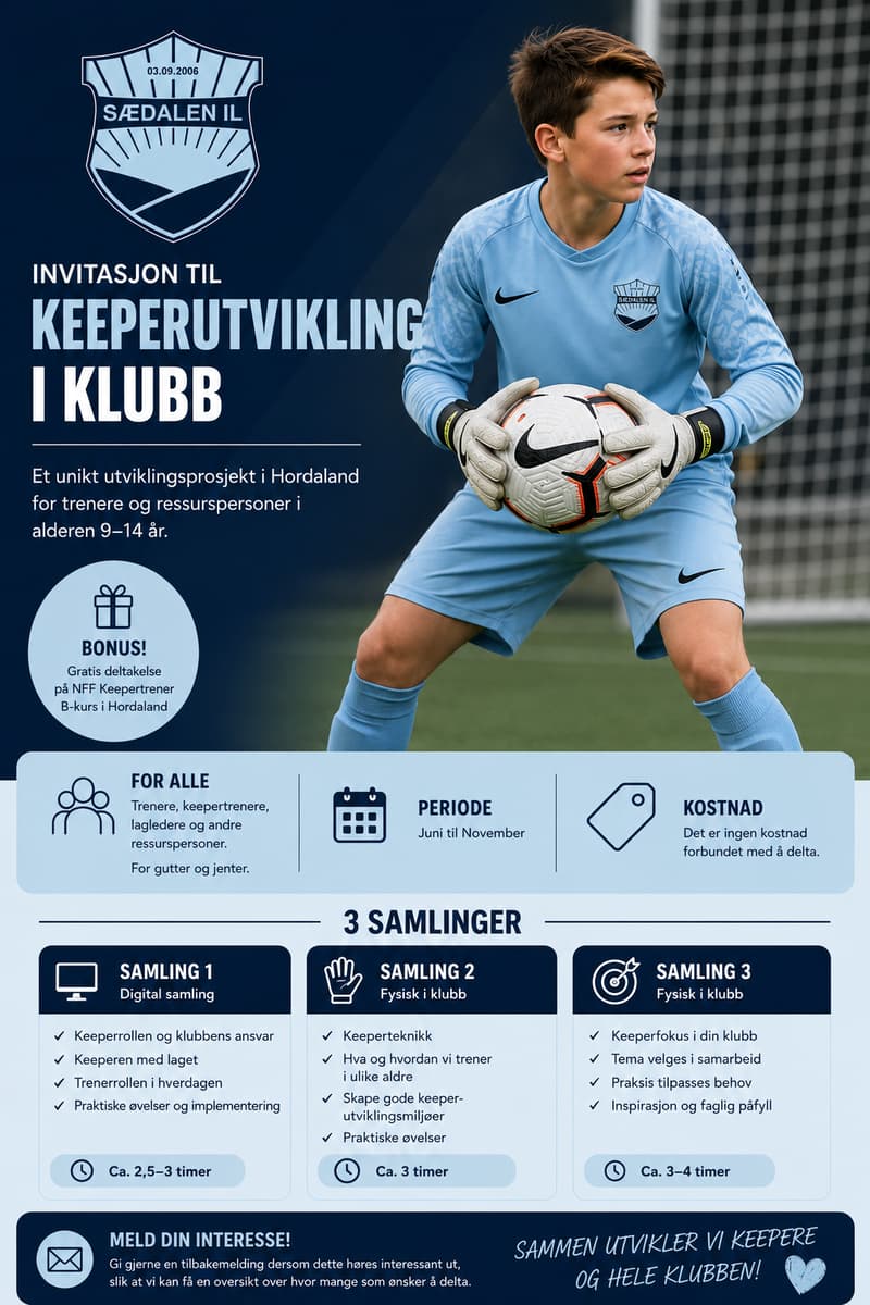 Kepperutvilking i Klubb cover