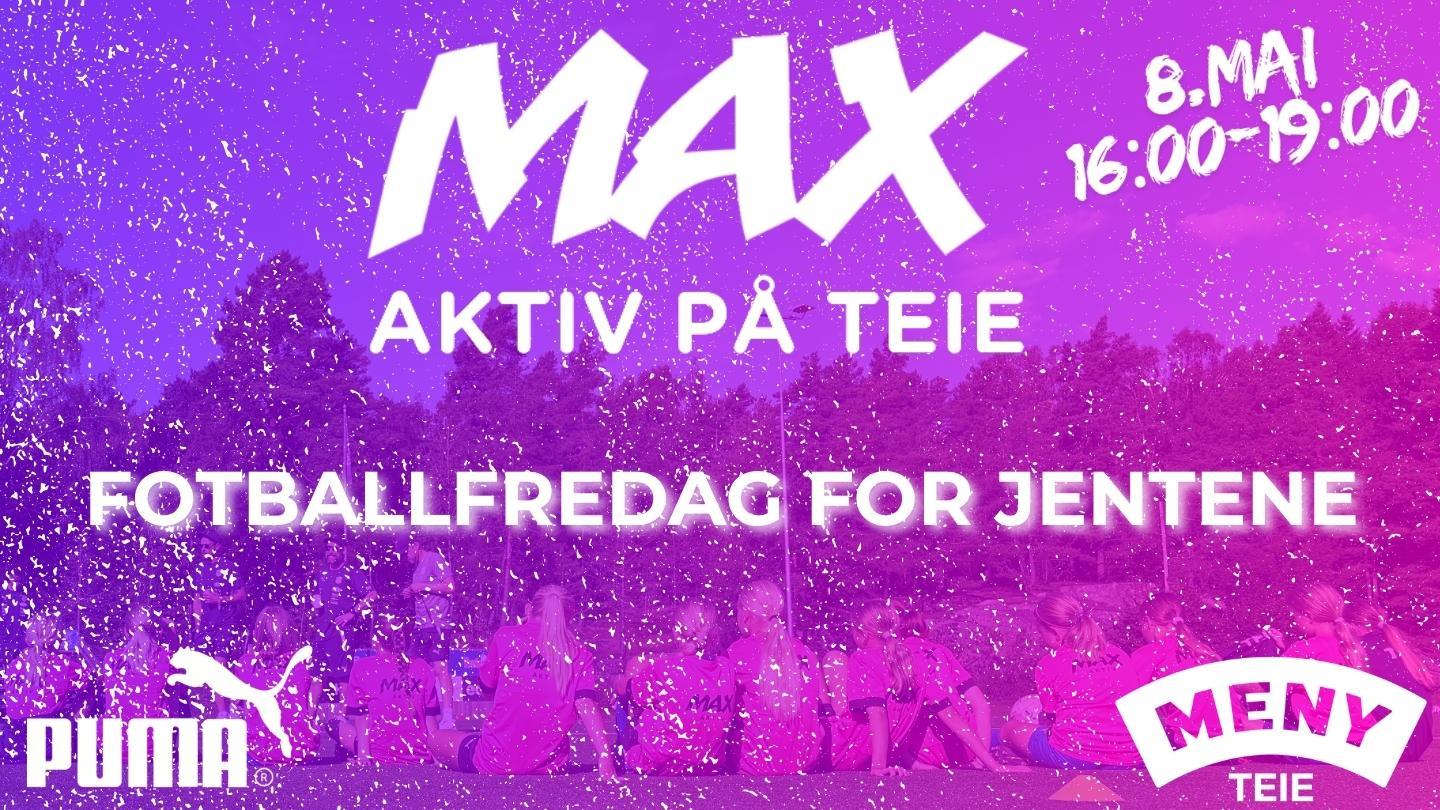 "Fotballfredag for jentene – 8. mai" cover