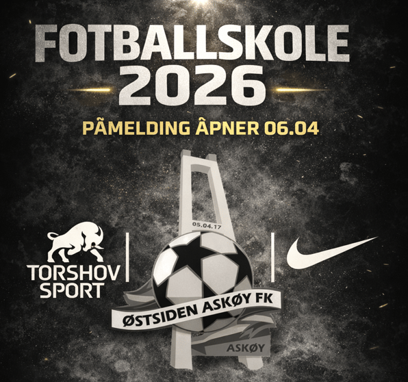 Fotballskole 2026 Østsiden Askøy cover