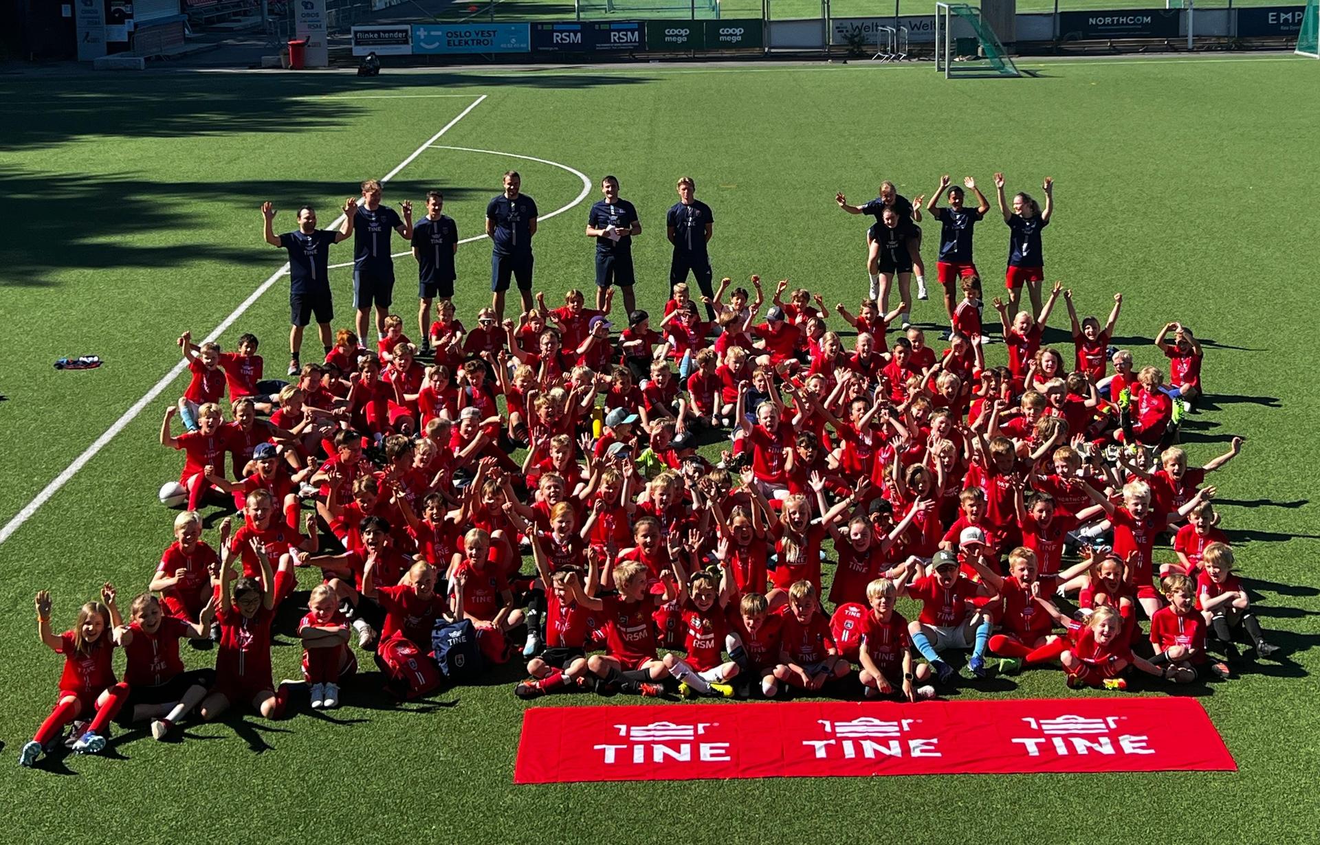 Tine Fotballskole sommeren 2026 cover