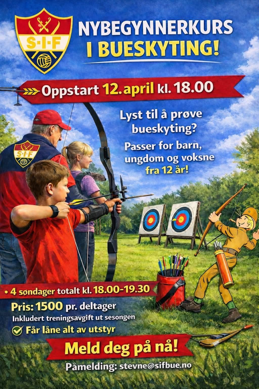 Nybegynner-kurs Bueskyting cover